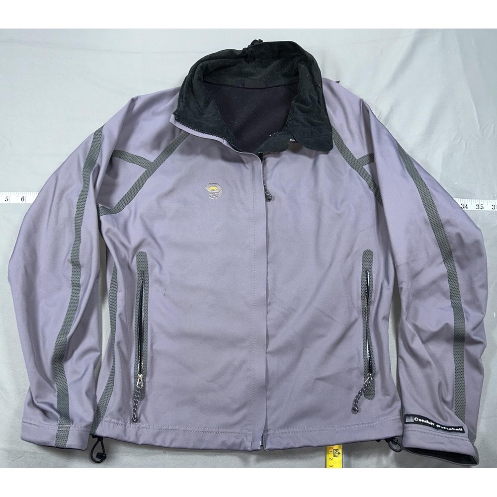 Mountain Hardwear Jacket Womens 8 Purple Conduit Softshell Full Zip Hiking Ski